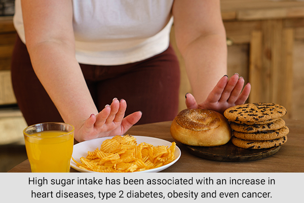 eating foods with high sugar content can disrupt body detoxification