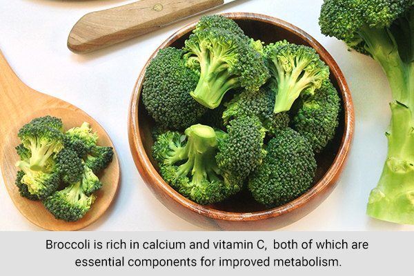 broccoli consumption can help improve metabolism