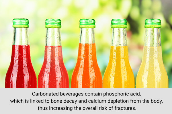 cut back on intake of soda drinks to preserve bone health