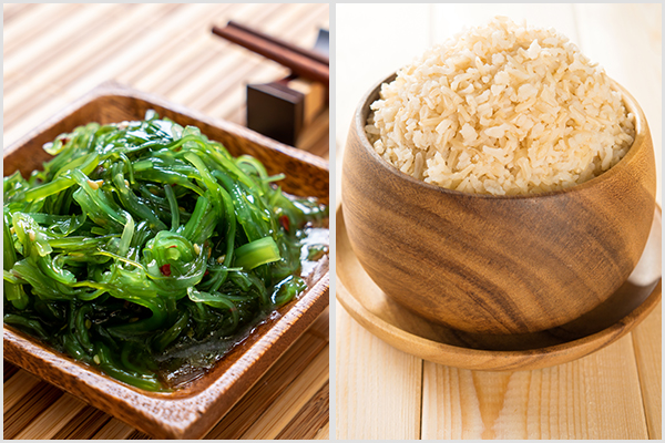 consuming seaweed and brown rice can help prevent hypothyroidism
