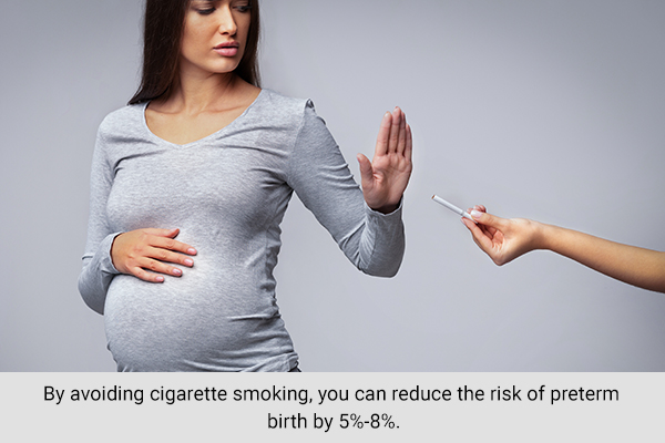 pregnant women must refrain from smoking