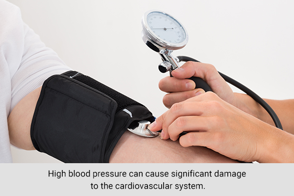 high blood pressure (hypertension) can lead to development of type 2 diabetes