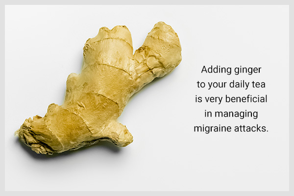 can ginger usage help relieve migraine?