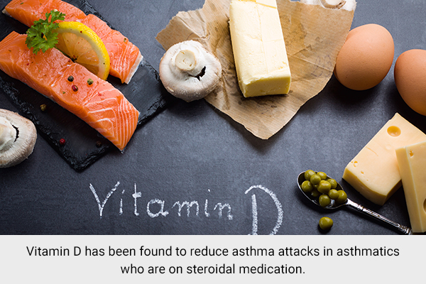 eating foods rich in vitamin D can be beneficial for your lung health