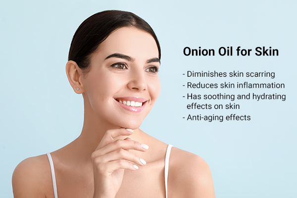 onion oil for skin care