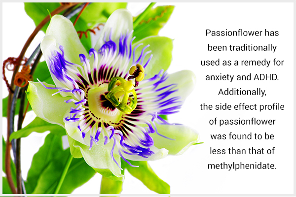 passionflower has traditionally been used as a remedy against ADHD