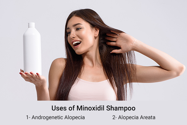 uses of minoxidil shampoo