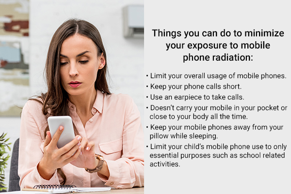 tips to prevent exposure to mobile phone radiation