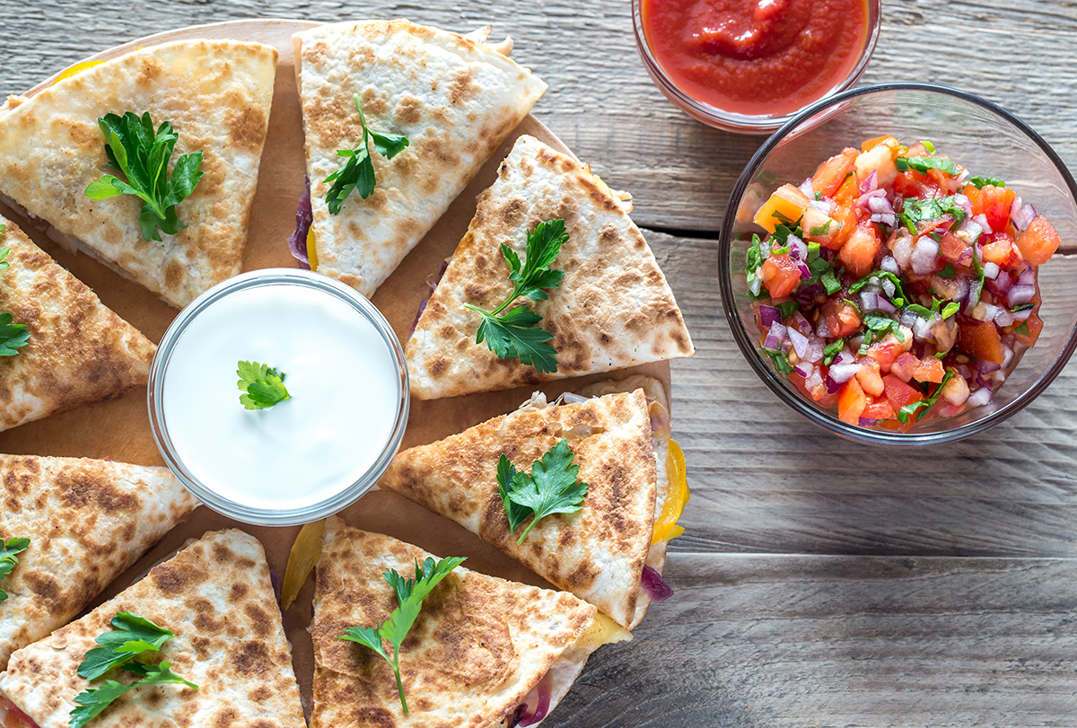 are quesadillas healthy to eat?