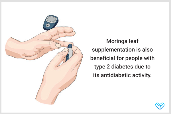 moringa leaf supplementation is beneficial for people with type 2 diabetes